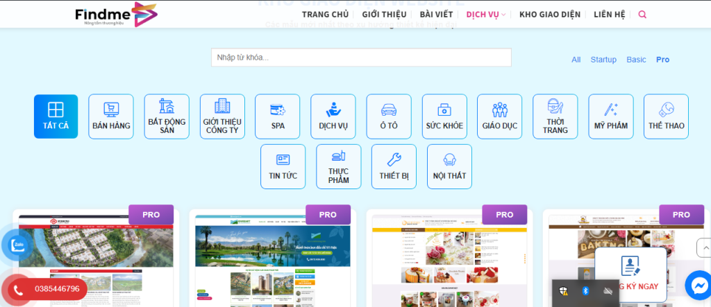  Media Findme chuyên thiết kế website chuẩn SEO tại Nha Trang đa lĩnh vực