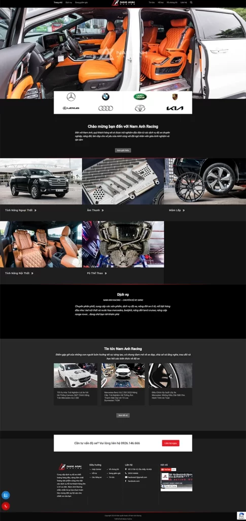 Website Nam Anh Racing