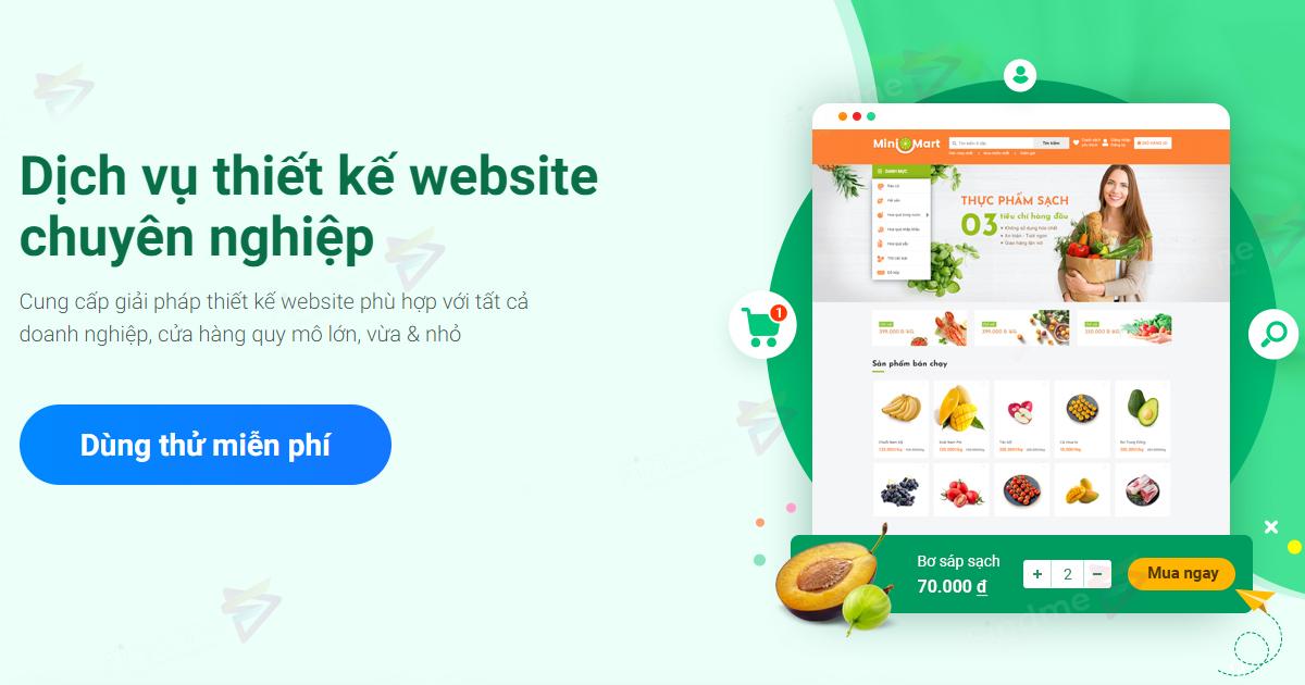 Thietkewebsitechuyennghiep