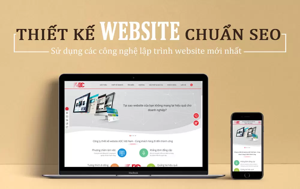 thiết kế website chuẩn SEO