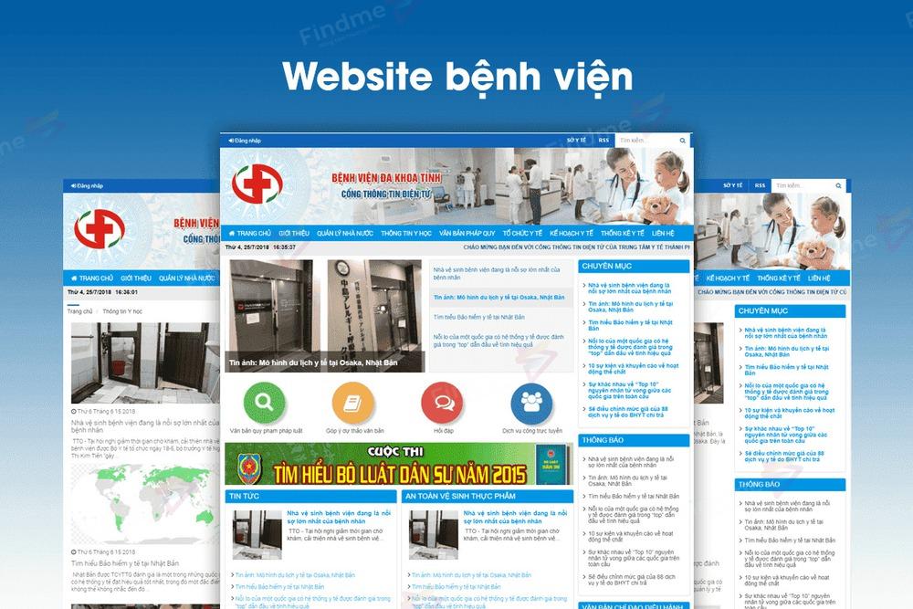 Website bệnh viện