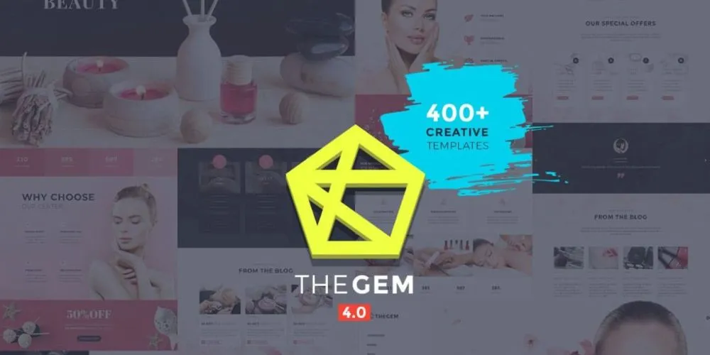 TheGem có mọi thứ bạn cần để giúp bạn thiết kế website cho Spa đẹp và chuyên nghiệp