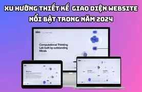 Thiết kế giao diện website 2024