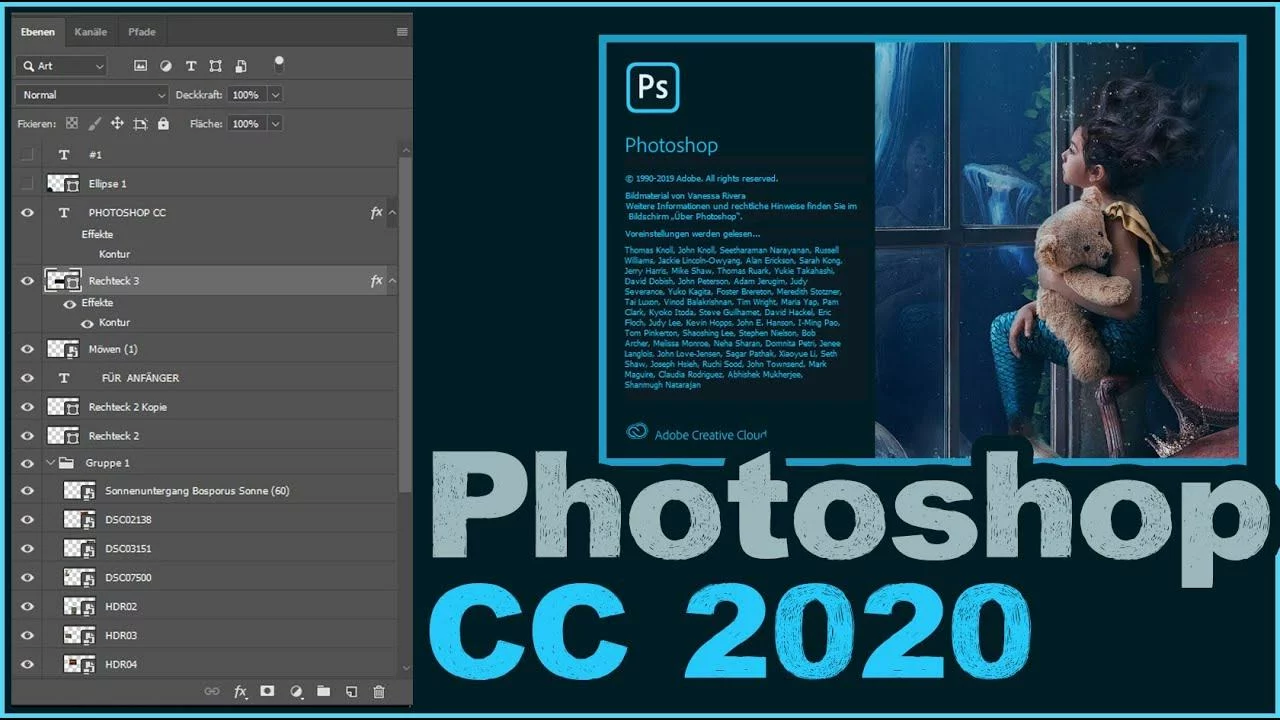 Hướng Dẫn Sử Dụng Photoshop CC 2020