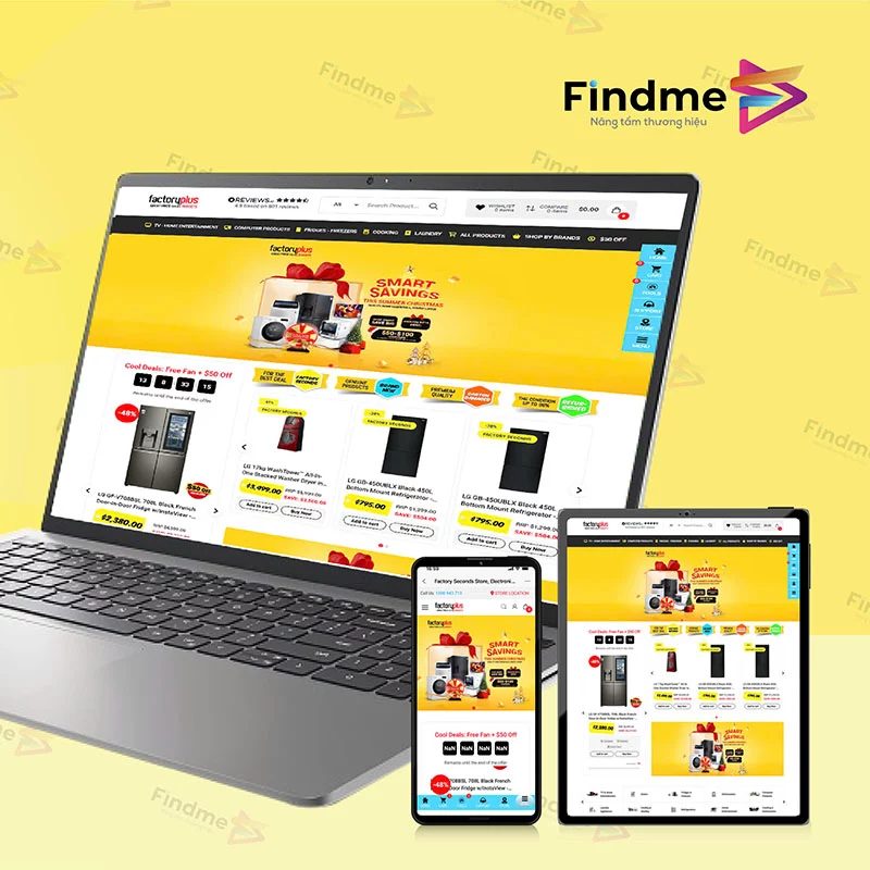 Dự án website Factory Plus 