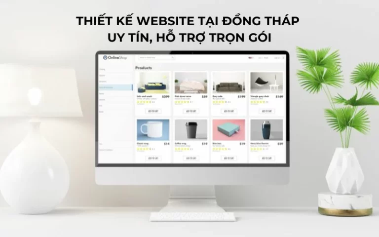 Thiết kế website tại Đồng Tháp