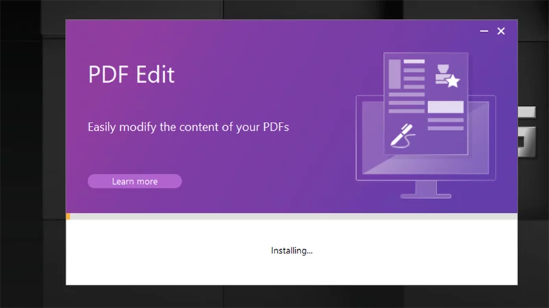 Đợi 1 xíu để phần mềm Foxit Phantom PDF được cài đặt về máy