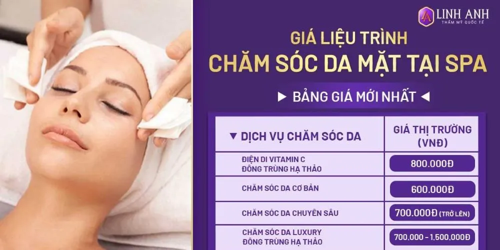 Bảng giá minh bạch, rõ ràng là điều nên có khi thiết kế website Spa